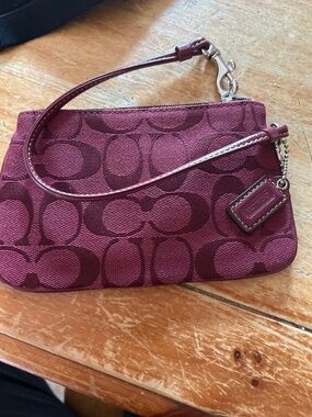 Coach wristlet